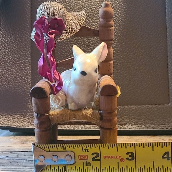 🎀 3/10,00 Vintage Miniature Chair - Picture 3 of 7